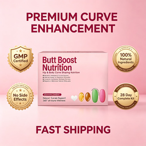 Pilules Butt Boost pour l'amélioration des courbes des hanches, complément alimentaire à base de CoQ10, collagène, maca, pueraria, pour raffermir et lifter le <span class=keywords><strong>corps</strong></span>, kit de 28 jours pour femmes - Product Image 5