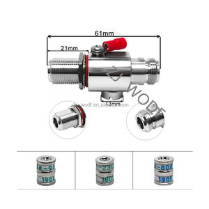 N protector contra sobretensiones de rayos N conector hembra dual a N hembra mamparo pararrayos protección contra pararrayos con GDT 6G - Product Image 2
