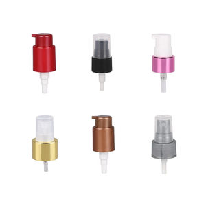 ปั๊มครีมพลาสติก PP ประสิทธิภาพสูงขนาด24มม. ปั๊มอลูมิเนียมเซรั่มขนาด10มล. สำหรับขวด - Product Image 1