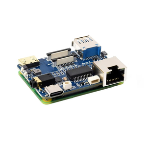 CM5-NANO-B มินิบอร์ดขยายสำหรับราสเบอร์รี่ปี่คอมพิวท์โมดูล 5 ขนาดเดียวกับ CM5 รองรับ 4K USB 3.2 K494 - Product Image 1