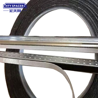 Barre d'espacement en aluminium avec bande de butyl – Ventes flash : Profilé de cadre en aluminium pour verre isolant
