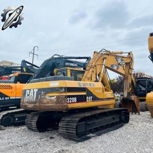 Excavatrice d'occasion Caterpillar 320B d'origine, excavatrice CAT 200B d'occasion, bon état, 20 tonnes, en stock - Product Image 2
