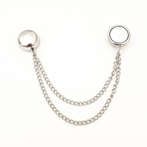 Bottone Magnetico Regolabile <span class=keywords><strong>con</strong></span> Catena per Hijab, Senza Cuciture - Product Image 5