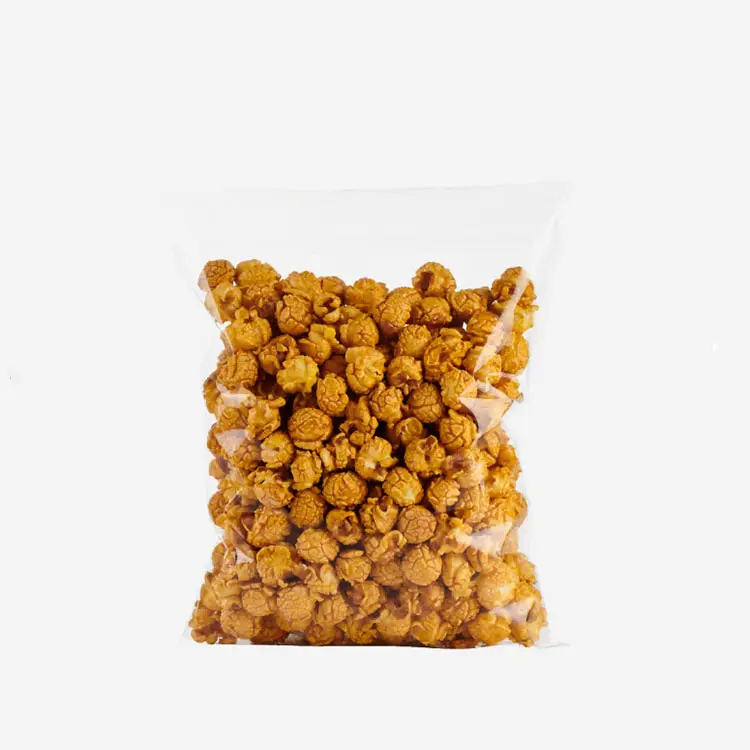 Custom printed food grade plastic packaging PE bags for fruit and vegetable snack packaging