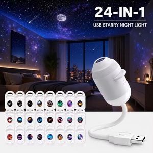<span class=keywords><strong>Proyector</strong></span> Holográfico Oceánico 5D USB, Ajustable 360 Grados, Luz Nocturna LED con Proyección de <span class=keywords><strong>Cielo</strong></span> <span class=keywords><strong>Estrellado</strong></span> Cósmico - Product Image 1