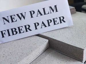 Feuilles de papier aseptique biodégradable faites à la main en pâte de bois, texture naturelle mouchetée pour l'artisanat de papeterie écologique, l'exposition et l'emballage - Product Image 5