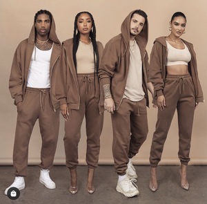 Conjunto de chándal de 3 piezas de moda para mujer al por mayor, chándal con cremallera en blanco, chándal personalizado con logotipo unisex - Product Image 6
