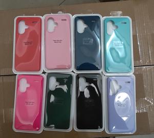 Fundas de Silicona Real Anti-Huellas de Color Puro para Teléfonos Móviles Samsung, <span class=keywords><strong>Oppo</strong></span>, Redmi y Vivo al por Mayor - Product Image 3
