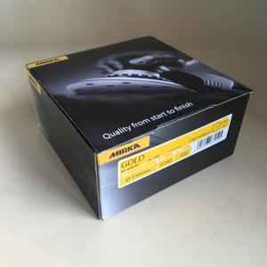 <span class=keywords><strong>Carta</strong></span> Abrasiva Rotonda <span class=keywords><strong>MIRKA</strong></span> Gialla 6 Pollici 15 Fori - Product Image 5