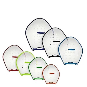 Palmes de natation en plastique transparent léger pour l'entraînement de natation toutes saisons, ajustement standard, palmes de plongée sportives - Product Image 4