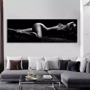 Modern nude art <span class=keywords><strong>poster</strong></span> sexy Sleeping woman canvas painting wall picture living room stampa decorativa - Product Image 2