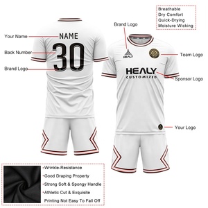 Maillot de football de haute qualité pour l'entraînement des numéros de la ligue Premium - Product Image 6