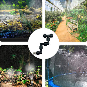 <span class=keywords><strong>DIY</strong></span> 10/15/20m jardín riego reptil señor reptil terrarios nebulizador con boquillas ajustables de 360 grados - Product Image 4