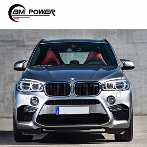 Materiale di alta qualità PP <span class=keywords><strong>X5</strong></span> <span class=keywords><strong>F15</strong></span> M stile body kit per <span class=keywords><strong>X5</strong></span> <span class=keywords><strong>F15</strong></span> per X5M stile con la parte anteriore del paraurti grill sistema di scarico e paraurti posteriore - Product Image 4