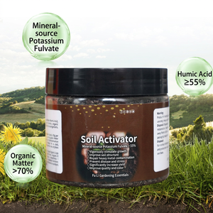Soil Activator Water Soluble Potassium Humate Slow Release <b>Rooting</b> Conditioner Soil Improver Powder for Plant Growth Improvement - Product Image 2