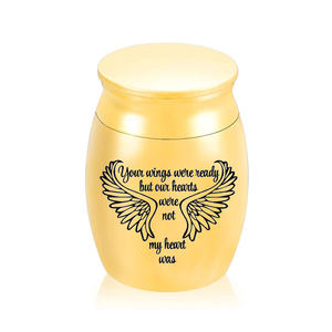 Ailes d'ange en alliage d'aluminium pour hommes, fausses herbes, support commémoratif de la crème, cadeau souvenir pour l'éternité - Product Image 4