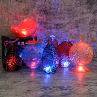 Ornements lumineux LED One Piece Devil Fruit, objets de collection d'anime, accessoires exquis, décor lumineux, cadeaux pour les fans de One Piece