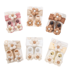 Calcetines de Bebé Tejidos hasta el Tobillo, Hechos en Taiwán, Suaves y Amigables con la Piel, de 0 a 2 Años, Calcetines Diarios Tejidos hasta el Tobillo para Bebés - Product Image 1