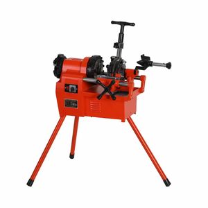 آلة تسنين الأنابيب الكهربائية المعتمدة من CE للأنابيب الفولاذية المقاومة للصدأ والأنابيب المجلفنة، 220 فولت 2000 واط، 1/2-2 بوصة، آلة عالية السرعة - Product Image 2