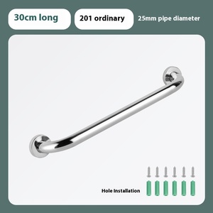 Komfortabler Edelstahl Handlauf für ältere Menschen Behinderte Dusch griff für die Sicherheit von Badezimmer-Toiletten armlehnen - Product Image 6