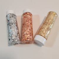 Feuilles d'or de haute qualité couleur or 24 carats pour la décoration de gâteaux, boissons, aliments, pâtisseries et glaces