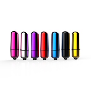 Mini bala vibrador impermeable de metal 10 velocidad bala vibrador Juguetes sexuales femenino - Product Image 1