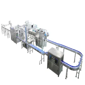 Máquina de llenado de agua embotellada/planta de envasado de agua mineral/pequeña máquina de fabricación