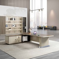 Bureau de direction en L Liyu, très vendu, mobilier de bureau exécutif, table moderne haut de gamme et durable
