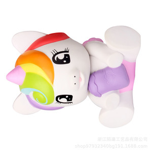 Unicorn Animal Shape Fidget Toy TPE Slow <b>Rebound</b> 2 To 4 Years Unisex Gift - Product Image 2