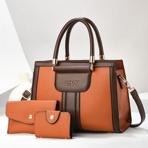 <span class=keywords><strong>Set</strong></span> di 3 Pezzi in Pelle PU 2025 Borsa a Spalla da Donna di Lusso Firmata con Portafoglio - Product Image 4