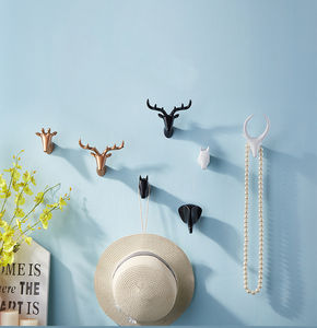 Decorazione di arte Singolo Animale Testa di <span class=keywords><strong>Cervo</strong></span> Ganci Appesi Decorazione Della <span class=keywords><strong>Parete</strong></span> di Casa - Product Image 6