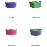 Collier pour chien en cuir de luxe, robuste, réglable, avec boucle en métal, plusieurs couleurs, logo personnalisé, pour chiot, chat, Greyhound