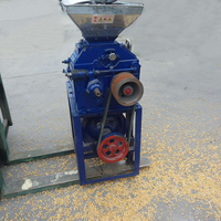 Machine à moudre le riz industrielle SN-QDMECH, machine à moudre les céréales, équipement de moulin à farine pour la transformation alimentaire