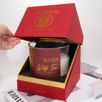 Coffret Cadeau de Bougies d'Aromathérapie en Verre Parfumées Cylindriques Grande Capacité 2000ml – Bestseller Transfrontalier Haut de Gamme Parfait