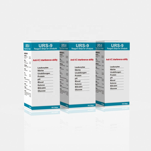 Bandelettes réactives pour analyse d'urine URS-<span class=keywords><strong>11</strong></span>, 100 pièces/flacon, test rapide, <span class=keywords><strong>11</strong></span> <span class=keywords><strong>paramètres</strong></span>, conformes CE ISO - Product Image 3