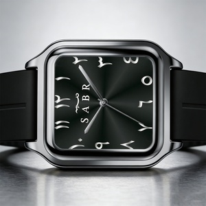 <b>Square</b> Alloy Quartz Watch Men's Business Watch Waterproof High-Quality Fashion Men's Quartz Watch Magnetic Clasp Watch Wholesale - Product Image 4