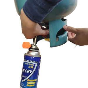 Valve de remplissage de cartouche de gaz avec arrêt automatique pour réchaud de camping et barbecue - Product Image 4