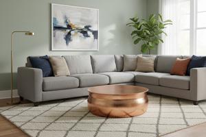 Table basse en laiton au design moderne et minimaliste avec structure en laiton durable, table centrale de luxe pour salon - Product Image 2