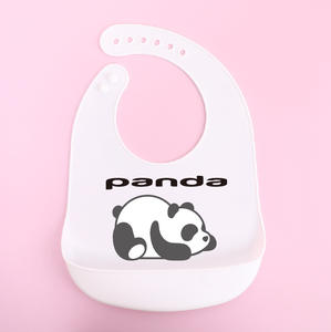 ผ้ากันเปื้อนซิลิโคนสำหรับเด็กทารก กันน้ำ สำหรับใส่อาหาร มีหาง ดีไซน์สำหรับเด็กทารก วัสดุเกรดอาหาร - Product Image 3