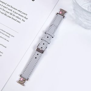<span class=keywords><strong>Bracelet</strong></span> de montre en cuir de luxe pour Mi Band 9 8, <span class=keywords><strong>bracelet</strong></span> avec charme cœur chien mignon, <span class=keywords><strong>bracelet</strong></span> de haute qualité pour Xiaomi MiBand 8 9 NFC - Product Image 5