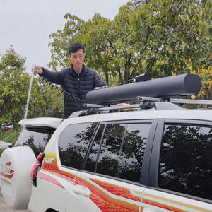 Bouteille d'eau de douche de <span class=keywords><strong>camping</strong></span> portable en acier inoxydable 25L avec tuyau de pulvérisation, réservoir de stockage étanche pressurisé - Product Image 3