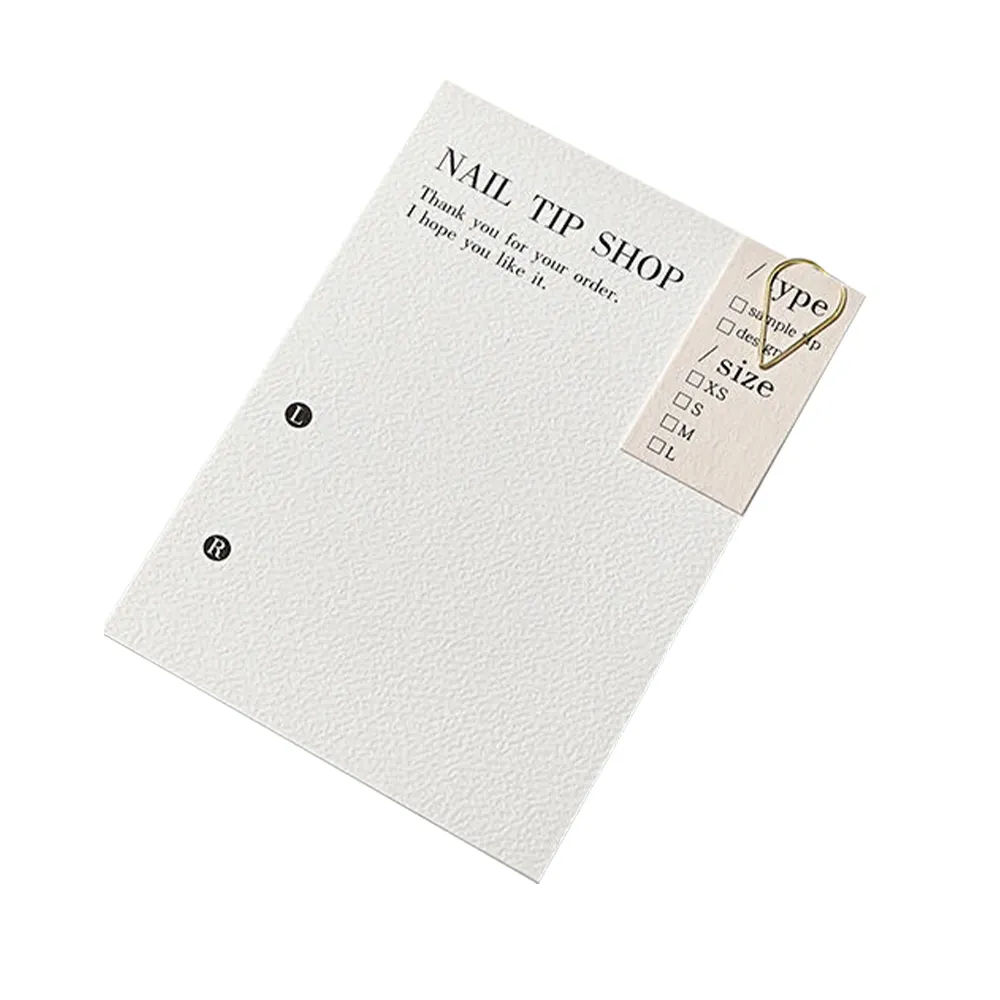 Fábrica de tamaño personalizado grueso doble pequeño papel kawaii arte impreso oro rosa negocios postal con logotipo