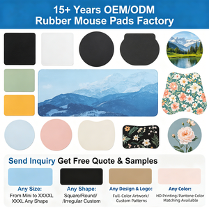 Factory Custom 3mm No Odor Rubber Base Square Rectangle <b>Mouse</b> <b>Mat</b> Water Resistant Blank <b>Mouse</b> Pads for Sublimation Printing - Product Image 6