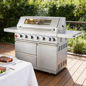 Parrilla de Gas de Acero Inoxidable para Barbacoa, Parrillas Exteriores para Fiestas en Zonas de Aficionados al Fútbol - Product Image 1