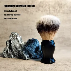 Free Sample Custom Logo Wholesale Synthetic Shaving Brush For Men