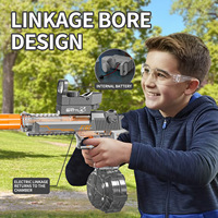 Enfants jouets de plein air nouveau 2 en 1 Desert Eagle pistolet à eau électrique avec manuel électrique automatique gicler pistolet à eau jouets pour enfants