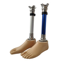 Prothèse de jambe sous-genou, capacité de charge 100 kg, avec pied SACH et composants prothétiques en aluminium