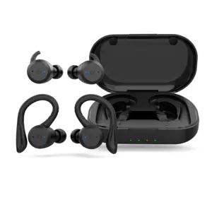 KINLAN-auriculares inalámbricos para dispositivos móviles, audífonos deportivos resistentes al agua IPX7 con gancho para la oreja, gran oferta