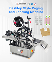 Machine d'étiquetage automatique GOSUNM pour sachets de café, étiquettes pour sacs en papier et en plastique, avec alimentateur automatique