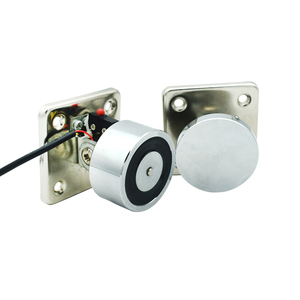 Dc 24v מגנטי דלת מחזיק עגול מגנטי פקק מותאם אישית צורה עגולה קיר רכוב מגנטי דלת מנעול - Product Image 1